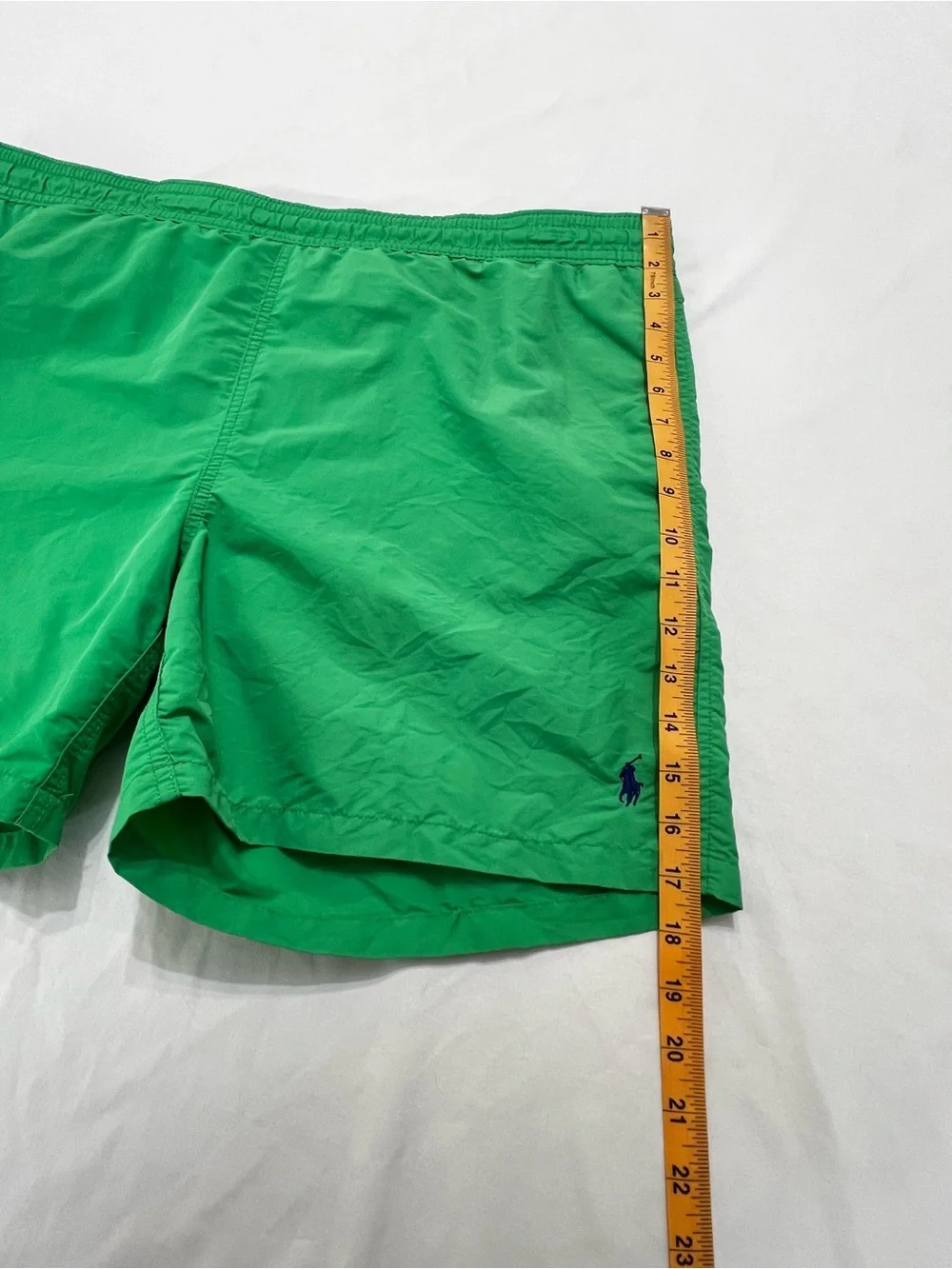 Polo by Ralph Lauren Green Swim Trunks Preppy Size XL